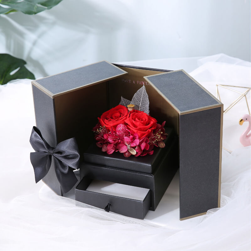 Reusable Luxury Flower Box Packaging | Tanabata Flower Gift