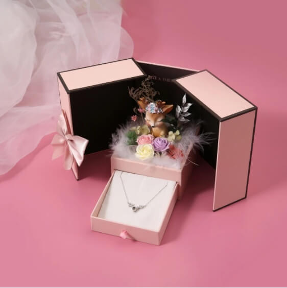 Reusable Luxury Flower Box Packaging | Tanabata Flower Gift