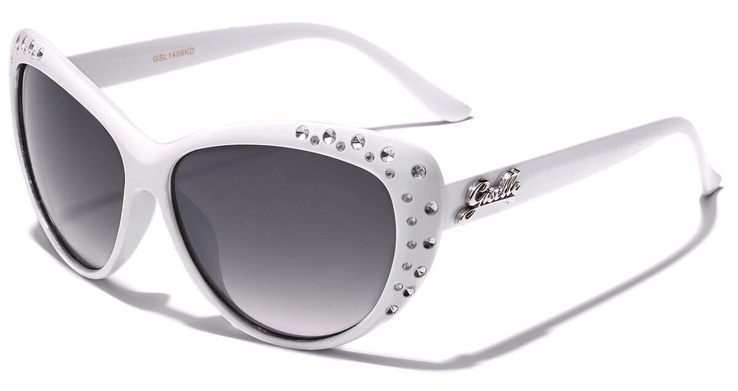 Rhinestone Cat Eye Sunglasses Kids | Girls Fashion Sunglasses