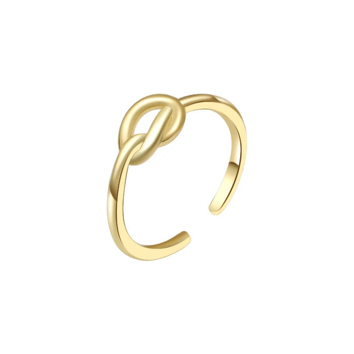 Fashion Toe Ring for Women Girl 18K Gold Plated Jewelry Small Size Adjustable Open Tail Stacking Rings Summer Beach Foot Jewelry