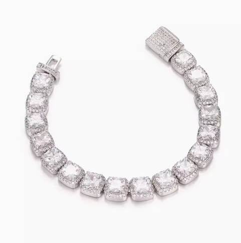 S925 Sterling Silver Necklace | Hip Hop Jewelry Necklace