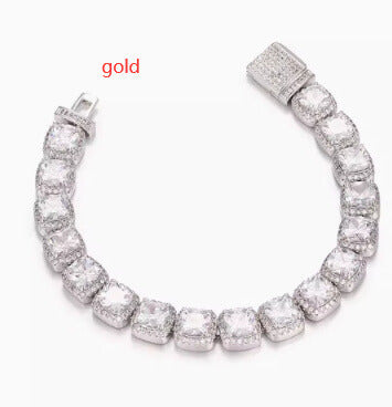 S925 Sterling Silver Necklace | Hip Hop Jewelry Necklace