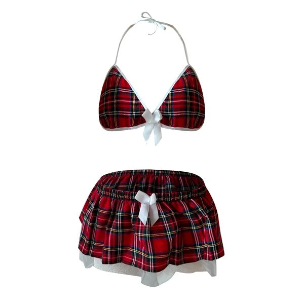 Sexy School Girl Sleepwear Dress | Cute And Sexy Lingerie Dresses