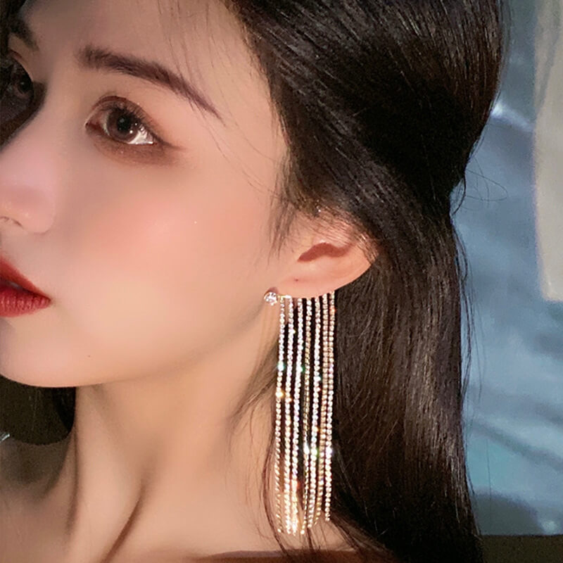 Simple Elegant Tassel Earrings | Trendy Earrings For Women