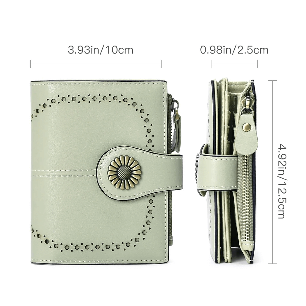 Small Genuine Leather Wallet For Women | Women’s Bifold Wallet