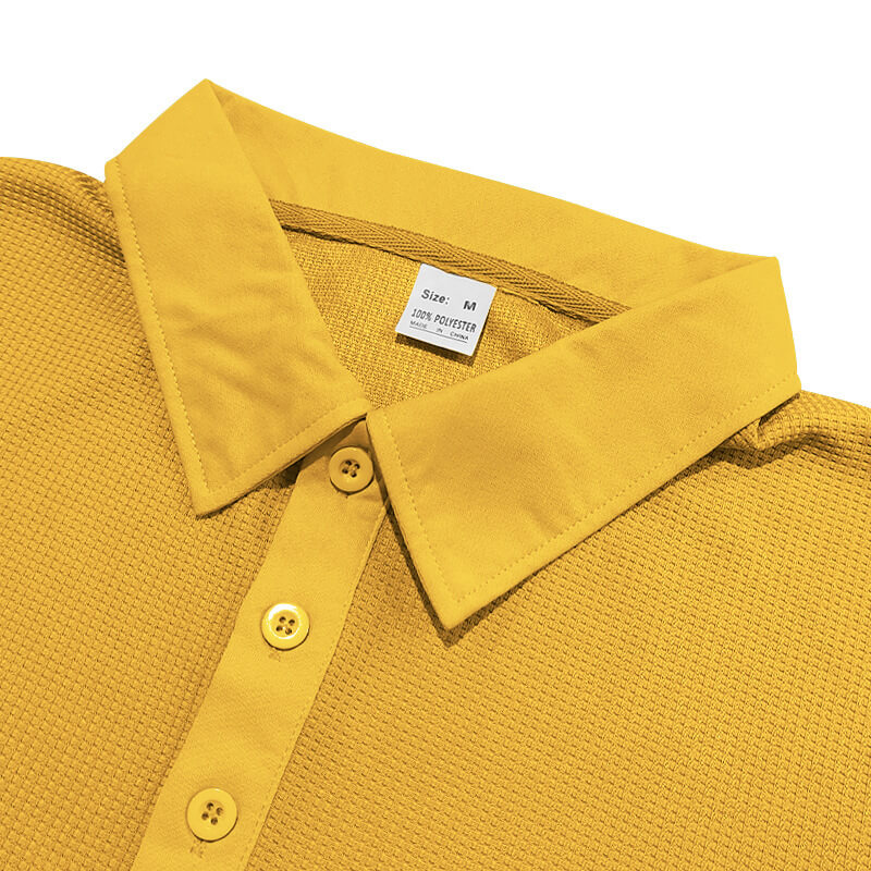Soft Cotton Waffle Polo Shirt Men | Stylish Summer Polo Shirt For Men