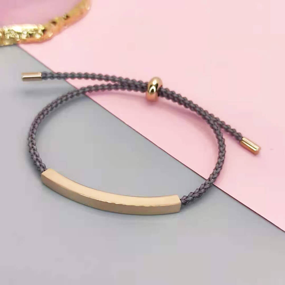 Titanium Steel Braided Bracelet | Couples Matching Bracelets