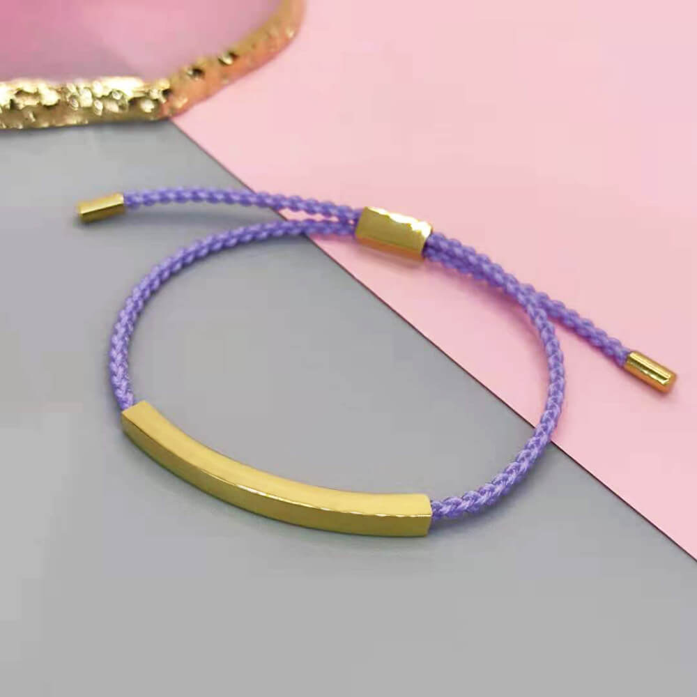 Titanium Steel Braided Bracelet | Couples Matching Bracelets