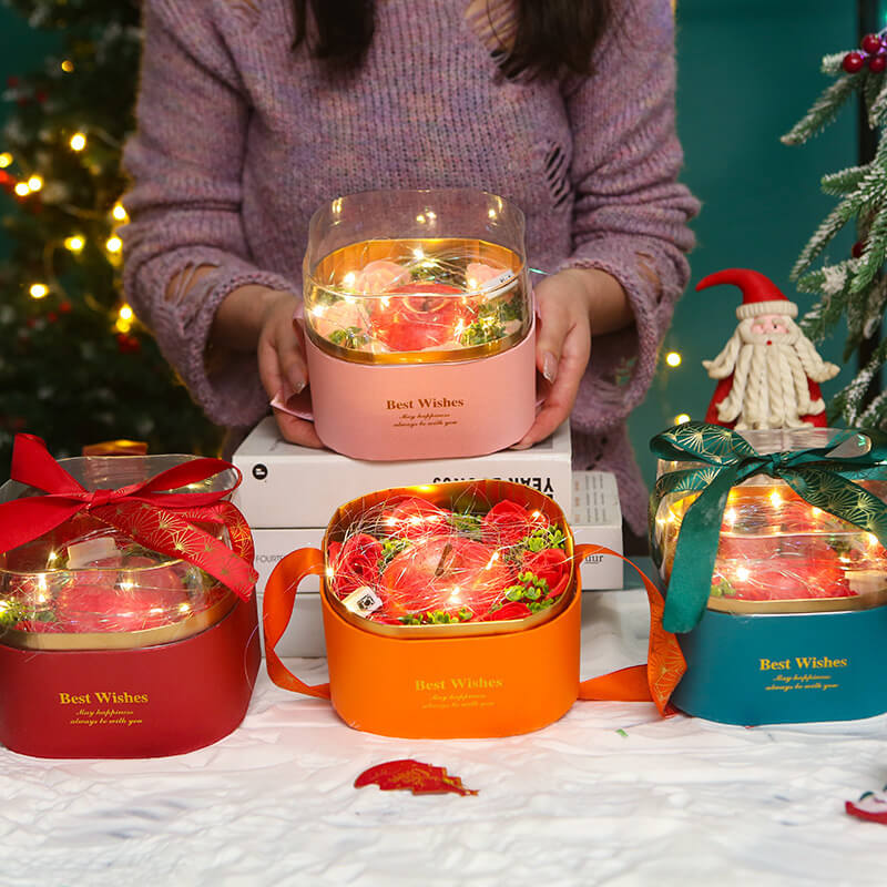 Transparent Foldable Cartoon Packaging Box Party Favor Box