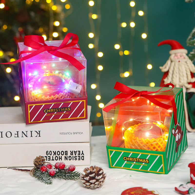 Transparent Foldable Cartoon Packaging Box Party Favor Box
