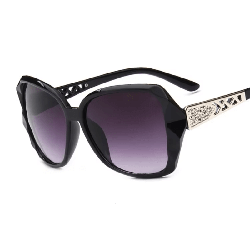 Vintage Oversized Brand Sunglasses Women | Fashion Sunglasses Women