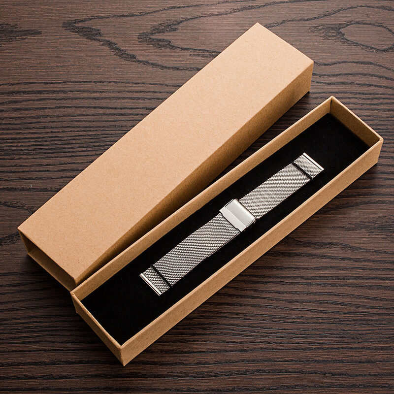 Watch Strap Packaging With Logo Printing | Custom Logo Watch Strap