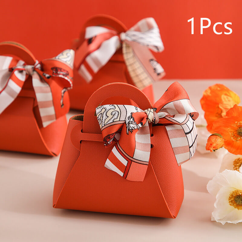 Wedding Sweet Box Leather Packaging | Premium Candy Packaging