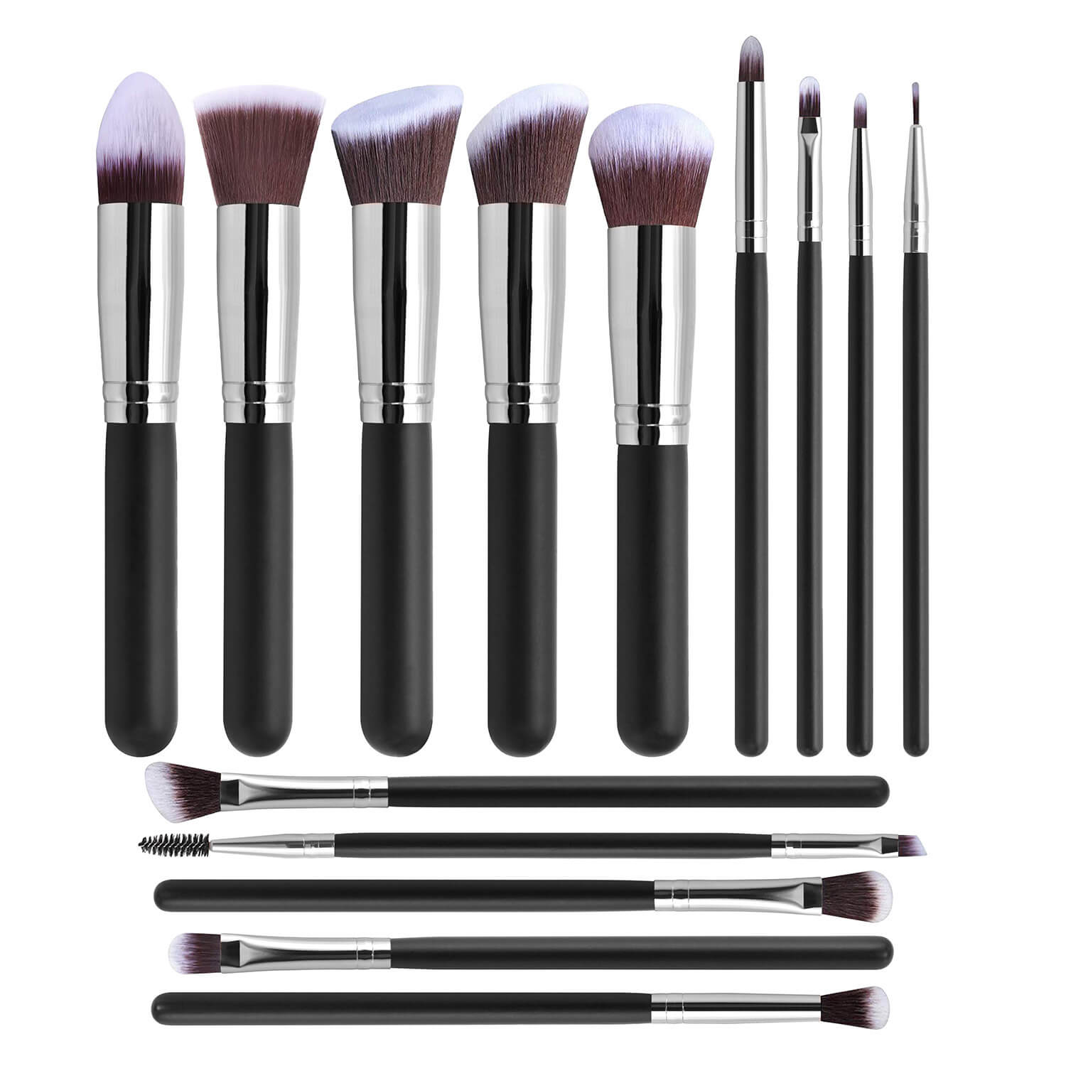 What Is Included In 14 Black Makeup Brush Set Cosmetic Brush Set