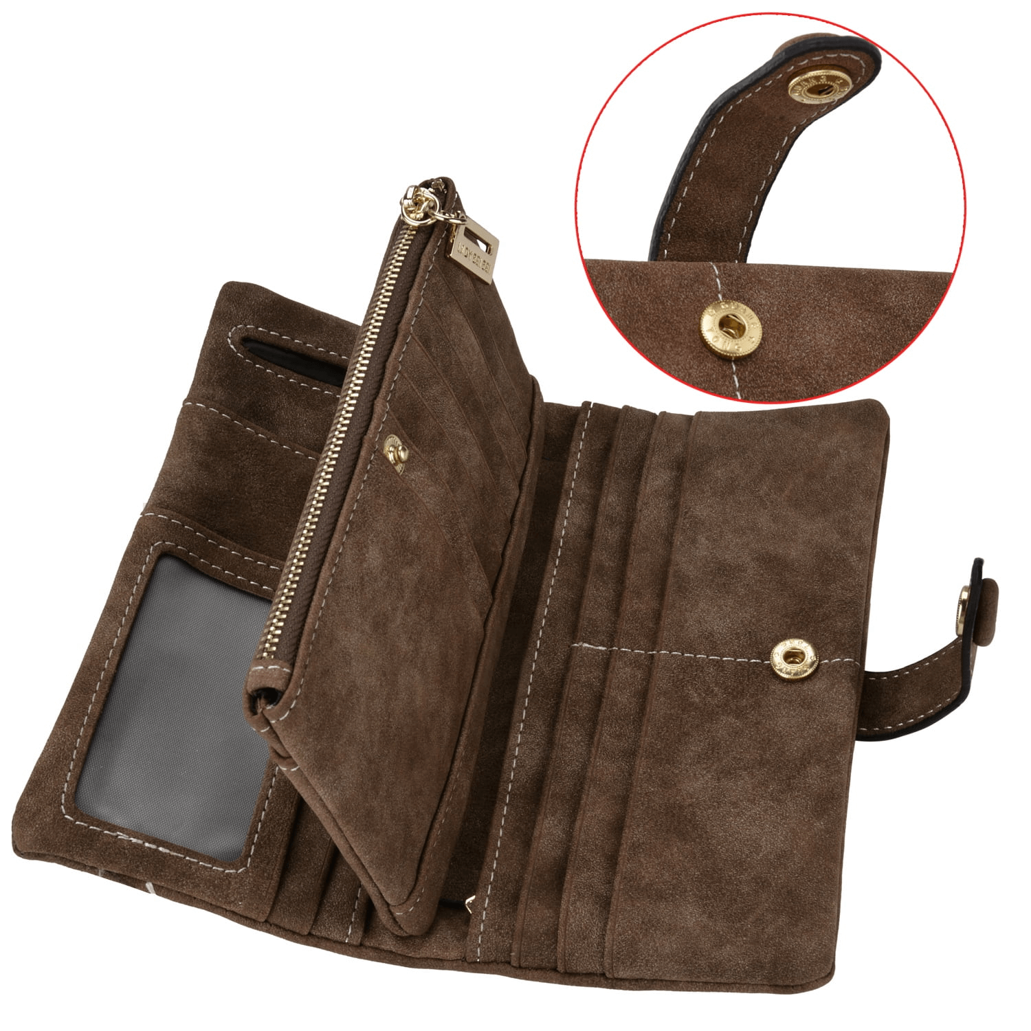 Women Credit Card Holder Wallet | Ladies Long Purse Wallet