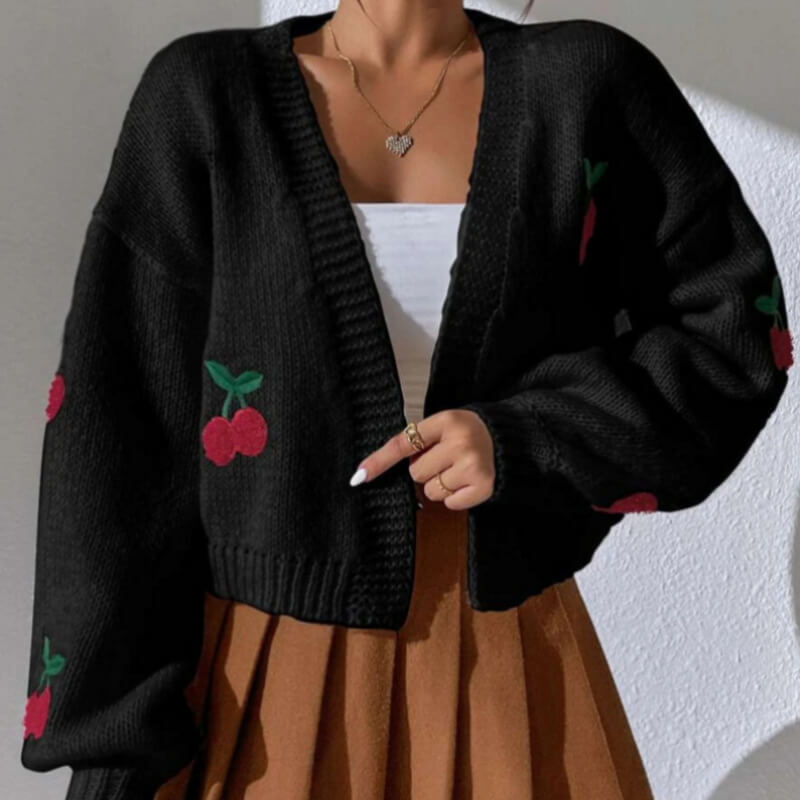 Women Knitted Cardigan Outerwear | Soft Knit Cardigan Sweater
