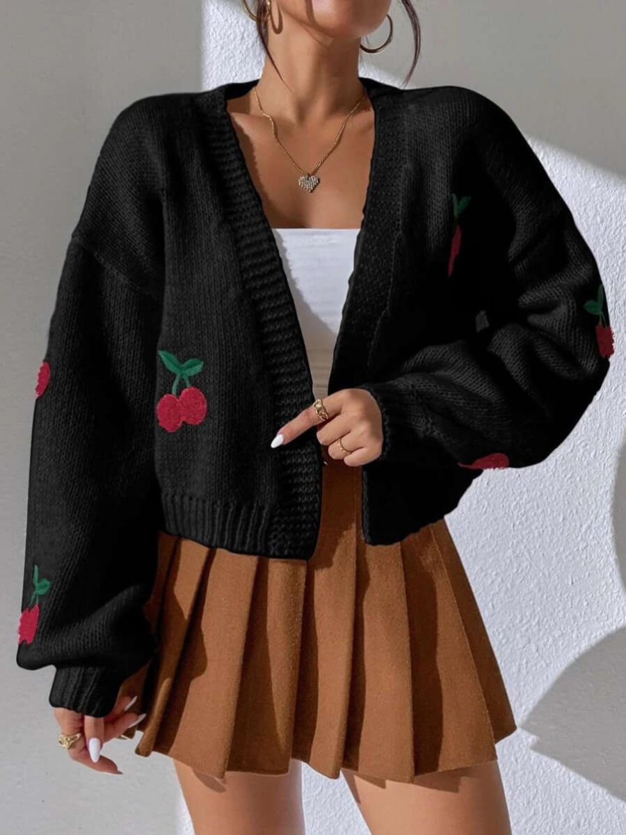 Women Knitted Cardigan Outerwear | Soft Knit Cardigan Sweater