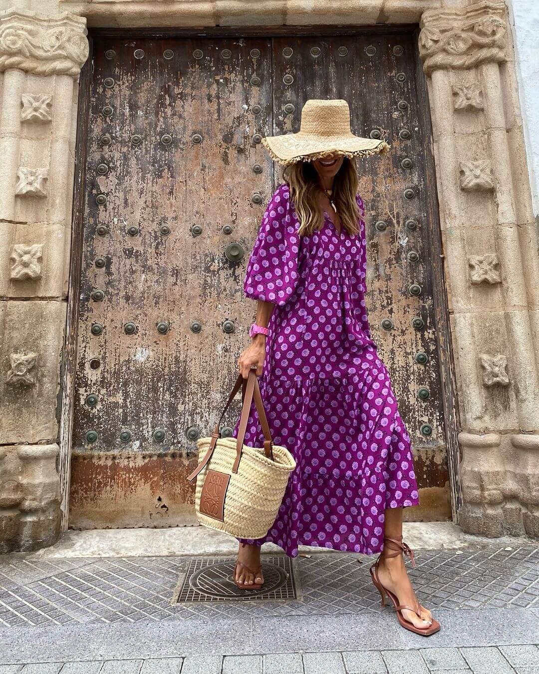 Women’s Boho Floral Midi Maxi Dress | Printed Dresses For Summer Women