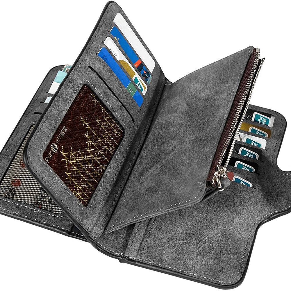 Women’s Clutch Purse With Card Slots | RFID Blocking Card Holder