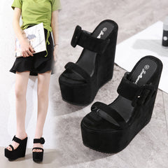 Women's Shoes Super High Heel Sandals And Slippers