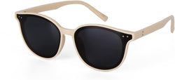 Sunglasses Womens, Cat Eye Pink Sunglasses for Women with Mirrored Trendy Lens UV400 Blocking