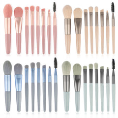 Beauty Tools 8 Mini Makeup Brushes Suit