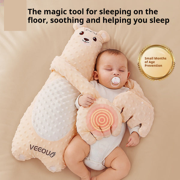 W9Q Wenou BABY HUG Sleep Soothing Palm Pillow Doll Coax Sleep Coax Sleeping Artifact Baby Anti-startle Pressure