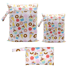 Three-piece Multifunctional Baby Diapers Storage Bag