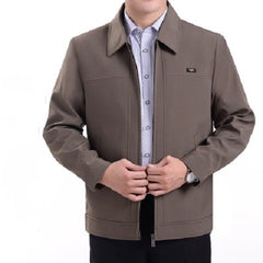 Middle-aged Men's Casual Jacket Autumn Outerwear Top