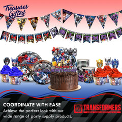 Transformers Balloon Bouquet 12 Pack - Transformers Party Supplies