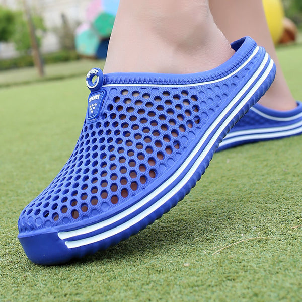 Casual Hole Shoes Half Slippers Summer Beach Shoes