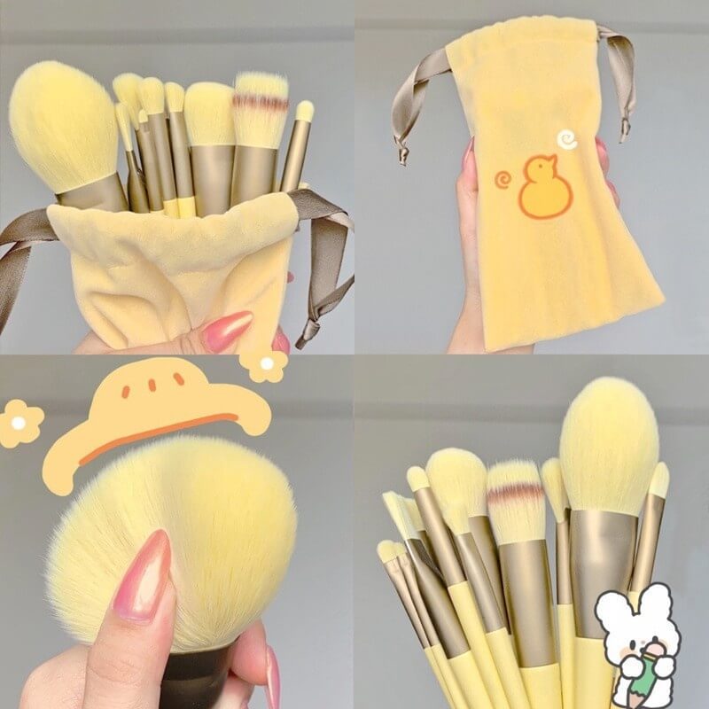 13pcs Purple Suit Soft Makeup Brush | Best Affordable Makeup Brush Set