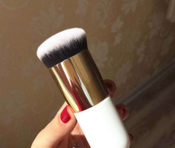 New Chubby Pier Foundation Brush Flat Cream Makeup Brushes Professional Cosmetic Make-up Brush Dropshipping