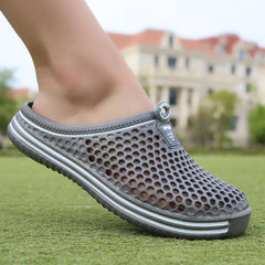 Casual Hole Shoes Half Slippers Summer Beach Shoes