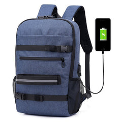 Skateboard Bag Men's Korean Backpack, Measuring Travel Computer Bag, Student School Bag