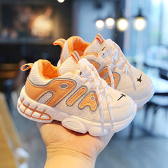 Autumn New Children Sports Shoes Boys Breathable Net Shoes