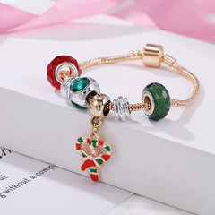 Christmas Candy Lollipop Children Kids Jewelry Bracelet