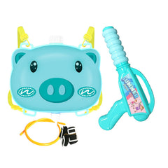 Backpack water gun suction backpack