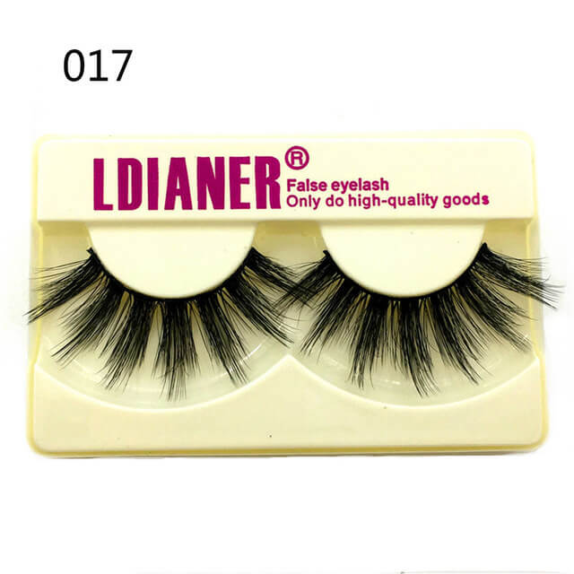 25mm Mink fake Lashes | Wispy Fluffy Mink Eyelashes