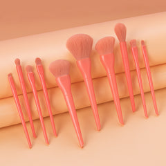 10 candy-colored makeup brushes