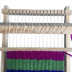 DIY HandKnitting Machine Wooden Loom Toys Children Weaving Machine Educational Toys