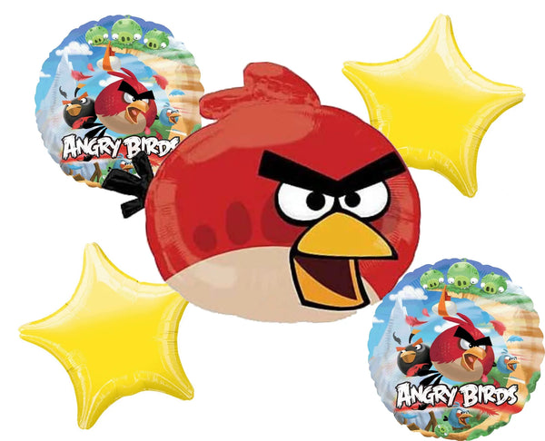 Mayflower BB021464 Angry Birds Mylar Balloon Bouquet