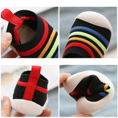 Children flying knit socks shoes