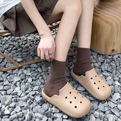 Women's Hole Shoes Summer Slippers