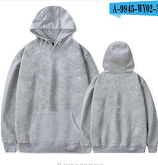 English Alphabet Clothing Hooded Sweater Men And Women Autumn And Winter Models