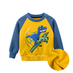 Boy clothes dinosaur cartoon