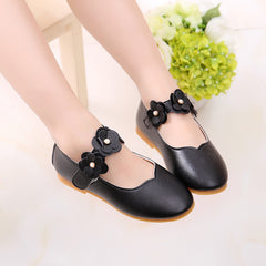 Korean Girls Shoes Wholesale Children Shoes Shoes Shoes Flower Princess Baby Shoes On Behalf Of Soybean