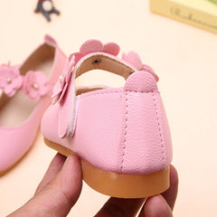 Korean Girls Shoes Wholesale Children Shoes Shoes Shoes Flower Princess Baby Shoes On Behalf Of Soybean