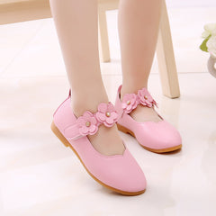 Korean Girls Shoes Wholesale Children Shoes Shoes Shoes Flower Princess Baby Shoes On Behalf Of Soybean