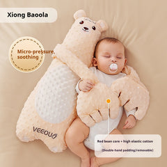 W9Q Wenou BABY HUG Sleep Soothing Palm Pillow Doll Coax Sleep Coax Sleeping Artifact Baby Anti-startle Pressure